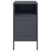 Tables de chevet 2 pcs anthracite 36x39x68 cm - Photo n°6