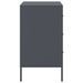 Tables de chevet 2 pcs anthracite 36x39x68 cm - Photo n°7