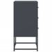 Tables de chevet 2 pcs anthracite 36x39x78 cm acier - Photo n°7