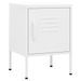 Tables de chevet 2 pcs Blanc 35x35x51 cm Acier - Photo n°3