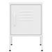 Tables de chevet 2 pcs Blanc 35x35x51 cm Acier - Photo n°4