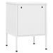 Tables de chevet 2 pcs Blanc 35x35x51 cm Acier - Photo n°6