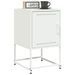 Tables de chevet 2 pcs blanc 36x39x60,5 cm acier - Photo n°1