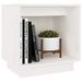 Tables de chevet 2 pcs Blanc 40x30x40 cm Bois de pin solide - Photo n°1