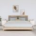 Tables de chevet 2 pcs Blanc 40x34x45 cm Bois de pin massif - Photo n°1