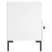 Tables de chevet 2 pcs blanc 40x35x47,5 cm bois d’ingénierie - Photo n°8