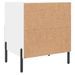 Tables de chevet 2 pcs blanc 40x35x47,5 cm bois d’ingénierie - Photo n°9