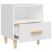 Tables de chevet 2 pcs Blanc 40x35x47 cm - Photo n°6