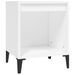 Tables de chevet 2 pcs Blanc 40x35x50 cm - Photo n°5