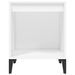 Tables de chevet 2 pcs Blanc 40x35x50 cm - Photo n°6