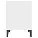 Tables de chevet 2 pcs Blanc 40x35x50 cm - Photo n°7