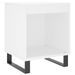 Tables de chevet 2 pcs blanc 40x35x50 cm bois d’ingénierie - Photo n°4