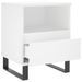 Tables de chevet 2 pcs blanc 40x35x50 cm bois d’ingénierie - Photo n°7