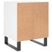 Tables de chevet 2 pcs blanc 40x35x50 cm bois d’ingénierie - Photo n°9