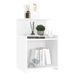 Tables de chevet 2 pcs Blanc 40x35x60 cm - Photo n°3