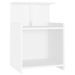 Tables de chevet 2 pcs Blanc 40x35x60 cm - Photo n°4