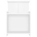 Tables de chevet 2 pcs Blanc 40x35x60 cm - Photo n°5