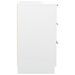 Tables de chevet 2 pcs Blanc 40x36x65 cm - Photo n°8