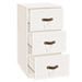 Tables de chevet 2 pcs Blanc 40x40x75 cm Bois de pin massif - Photo n°8