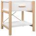 Tables de chevet 2 pcs Blanc 42x38x45 cm Bois d’ingénierie - Photo n°5