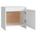 Tables de chevet 2 pcs Blanc 45x34x44,5 cm - Photo n°5