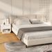 Tables de chevet 2 pcs Blanc 45x34x44 cm bois d'ingénierie - Photo n°1