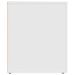 Tables de chevet 2 pcs Blanc 50x39x47 cm - Photo n°7