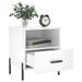 Tables de chevet 2 pcs blanc brillant 40x35x47,5 cm - Photo n°3