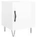 Tables de chevet 2 pcs blanc brillant 40x40x50 cm - Photo n°5