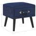 Tables de chevet 2 pcs Bleu 40x35x40 cm Velours - Photo n°9