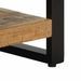 Tables de chevet 2 pcs bois de manguier massif brut - Photo n°10