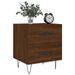 Tables de chevet 2 pcs chêne marron 40x35x47,5 cm - Photo n°4