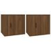 Tables de chevet 2 pcs Chêne marron 50x39x47 cm - Photo n°2