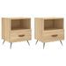 Tables de chevet 2 pcs chêne sonoma 40x35x47,5 cm - Photo n°1