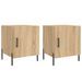 Tables de chevet 2 pcs chêne sonoma 40x40x50 cm bois ingénierie - Photo n°1