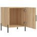 Tables de chevet 2 pcs chêne sonoma 40x40x50 cm bois ingénierie - Photo n°8