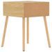 Tables de chevet 2 pcs Chêne sonoma 40x40x56 cm Bois ingénierie - Photo n°5