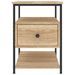 Tables de chevet 2 pcs chêne sonoma 40x42x56 cm bois ingénierie - Photo n°7