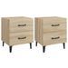 Tables de chevet 2 pcs Chêne sonoma Kareza - Lot de 2 - Photo n°1