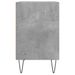 Tables de chevet 2 pcs gris béton 40x30x50 cm bois d'ingénierie - Photo n°6