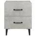 Tables de chevet 2 pcs Gris béton 40x35x47,5 cm - Photo n°4