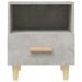 Tables de chevet 2 pcs Gris béton 40x35x47 cm - Photo n°4