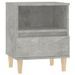 Tables de chevet 2 pcs Gris béton 40x35x50 cm - Photo n°6