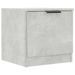 Tables de chevet 2 pcs Gris béton 40x39x40 cm - Photo n°6