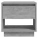 Tables de chevet 2 pcs Gris béton 45x34x44 cm - Photo n°5