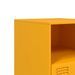 Tables de chevet 2 pcs jaune moutarde 34,5x39x44 cm acier - Photo n°10