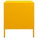 Tables de chevet 2 pcs jaune moutarde 35x39x43,5 cm acier - Photo n°7