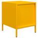 Tables de chevet 2 pcs jaune moutarde 35x39x43,5 cm acier - Photo n°8