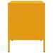 Tables de chevet 2 pcs jaune moutarde 36x39x50,5 cm acier - Photo n°7