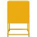 Tables de chevet 2 pcs jaune moutarde 36x39x60,5 cm acier - Photo n°7